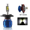 Super Light Fanless 360 Mini H7 Lamp Light H16 H11 H8 Fog Lamp Auto Led H4 Car Headlight Bulb Q10 9007