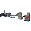 Shower ball and bath sponge making machine