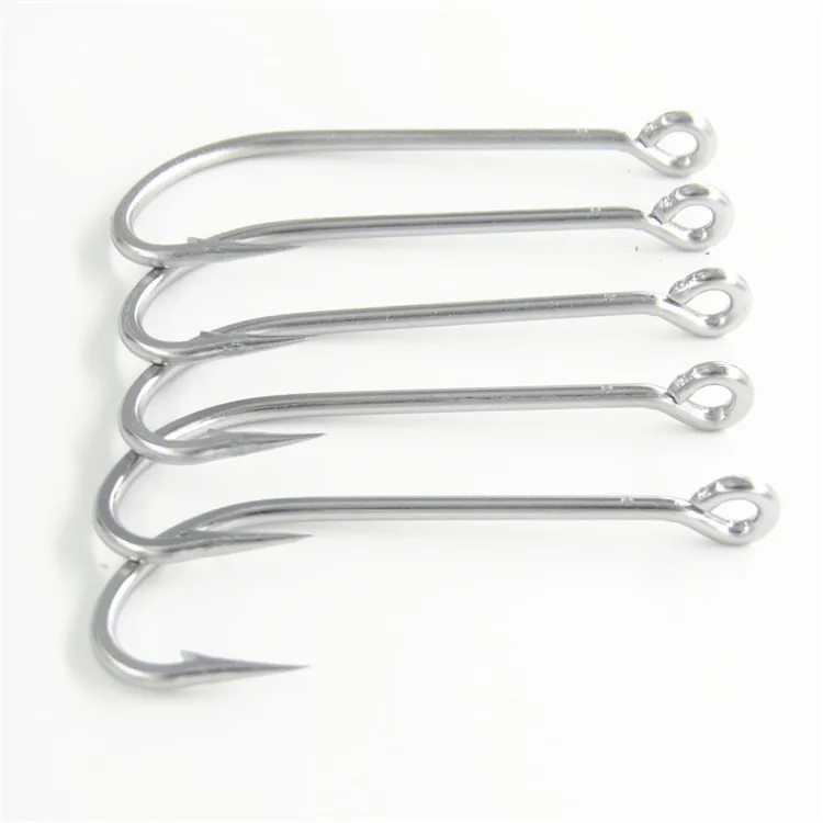 
34007 1/0 -14/0 stainless steel white whole sell in store circle sea fishing hook for fishing 