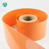 Glossy Orange Color Rigid PVC Roll Plastic