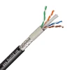 STP/ SFTP Network Cable Cat6 4Pair 23AWG Solid Copper shielded twisted pair cable