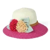 Paper lady straw hat long lasting value and durability flat straw hat