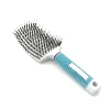 2018 Customized Black Pp Nano Technology Transparent Hair Brush Private Label