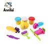 Safe play dough set soft colour mud diy clay with 4 cups