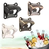 Kitchen Accessories Supplies Wall Mounted Vintage Bronze Opener For Beer Soda Glass Cap Bottle Opener