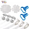 Balloon Decorating Strip Kit, Balloon Garland Kit for Arch Garland with 48 Ft Balloon Tape Strip, 2 Pcs Tying Tool KK5