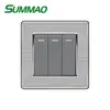 3 Gang Foot Switch, 2 Gang 2 Way Push Wall Switch, PC Push Light Switches/