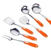 kitchen tools stainless steel kitchenware 6 pieces set spatula spoon cookware set