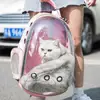 Anxiu Top Soft Outdoor Pet Transparent Carrier Bag 360 Panorama Cat Dog Carrier Back Pack