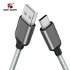 High Tech Aluminium shell CE,FCC, ROHS certificated usb c to A charging data cable