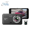 Front and rear camera JieLi5601 dual view dash camara 4 inch car black box