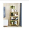 Fashion Hot Selling Simple Iron Art living room rack Bedside Cabinet