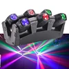 Stage effect lighting Chinese 6x10W RGBW 4-in-1 color LED Spider beam moving head disco dj equipment