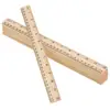Wooden Ruler Learning&office Stationery Ruler Metric Precision Double Sided Measuring Tool Stationery Wholesale
