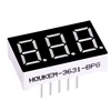 electronic components white 0.36 inch triple digits 7-segment display 3 digit