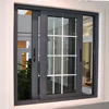 Hot Sale Storm Impact Resistance Aluminum Sliding Window with Safe Glass