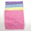 Red stripe Rectangle 250 gsm30*30cm 100 polyester fast dry kitchen microfiber towel