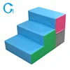 Customized made in china kids small indoor soft sculpted foam play steps