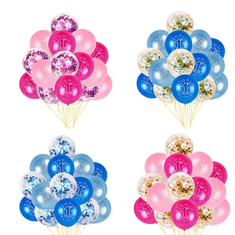 
Birthday Balloons Decoration Gift Toy Birthday Balloons Confetti Wedding Supplies 