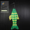 Factory direct red blue white decorative wholesale windsocks flag fish