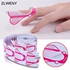 Plastic Material High Sticky And Length Acrylic Bee Nail Form,Nail Forms 500 Pieces Roll