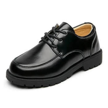 boys leather dress shoes