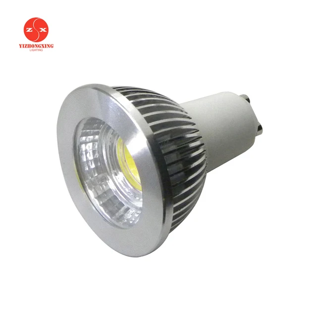 6w dimmable led gu10 cob light bulbs 600lm