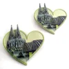 50Mm Architectural Artwork Ink Jet Metal Emblem 3D Printing Lapel Pin Badge