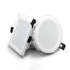 led round square dimmable 6w 9w 12w 18w 24w glass led 12v 24v panel light downlight with motion sensor