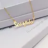 Custom personalized name necklace ,name plate necklace personalised