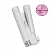 Mini Microscope Magnifier Hand Hanging Double Tube with Scale 100 Times with LED