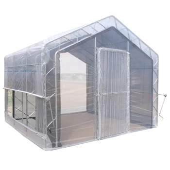 cost plastic low pipes arch layer double greenhouse greenhouses tunnel larger pe film