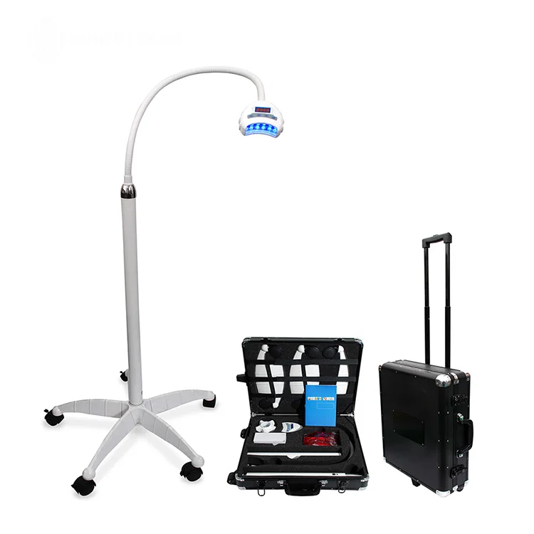 High Quality Portable Laser Cool Blue Light Mobile Bleaching Led Dental Teeth Whitening Machine Lamp