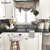 White classic shark style modular kitchen furniture waterproof quartz countertop