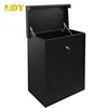 Ground Mounted Garden Powder Coating Galvanized Steel Secured Combination Lockable package drop box Post Box