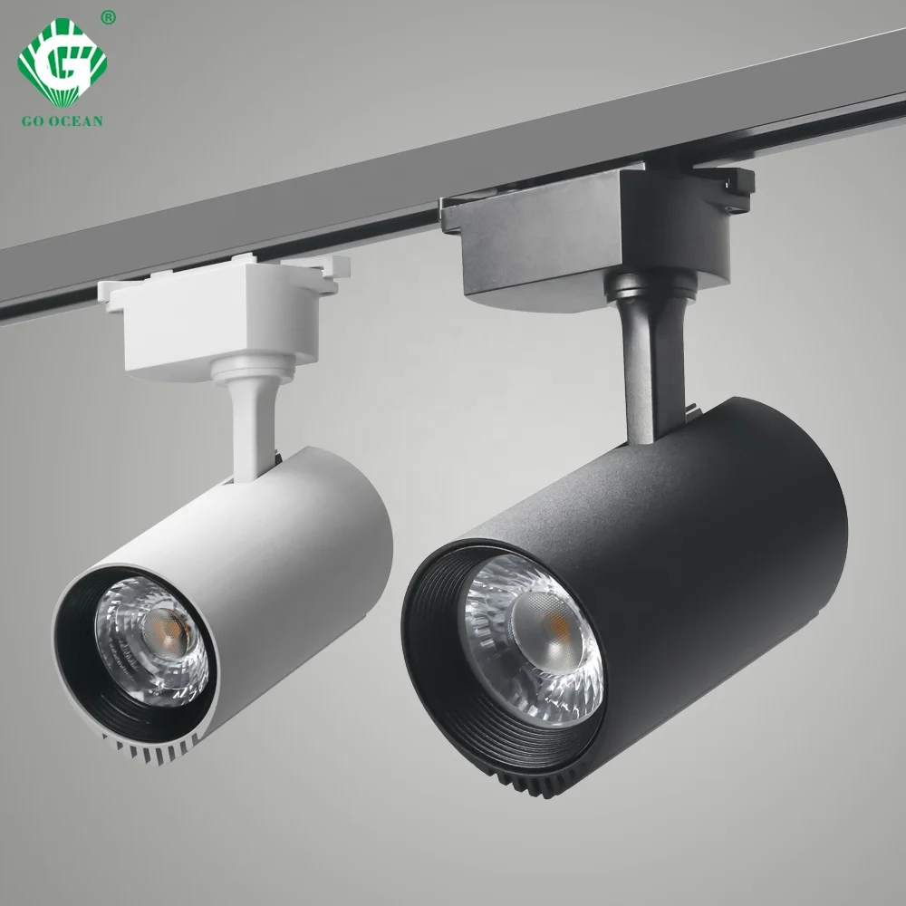 Reliable and Cheap Aluminum 110VAC 120VAC 40W ceiling circular track rail lighting indoor