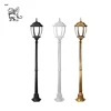 Morden metal art cast iron lamp post for outdoor street ILT-01