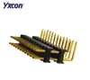Dongguan 2.54mm pitch two layers two rows PCB application pin header connector