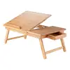 Collapsible Winsome Wood Lap Desk with Flip Top Bamboo Computer Desk
