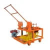 Diesel engine cement block making machine sale in ethiopia