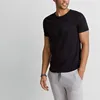 mens exercise slub 65 polyester 35 cotton t shirts wholesale