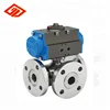 grainger DN15 picture sport 3 pc din cast steel float air actuated ball valve component