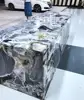 Chinese Cheap primavera gorgeous polished ice jade green marble countertops tabletops