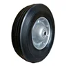 super high load 10 inch industrial solid rubber tire caster wheel for heavy duty trolley cart