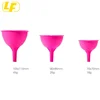 Funnel Set-All Purpose Wide-Mouth silicone Funnel Set for Quick Transferring Liquids and power Between Pitchers Bottles Can