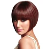 2019 good quality Crazy Party afro wigs Cheap Synthetic bob short Wig