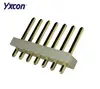 Dongguan Yxcon 3.96mm pitch one layer one row gold plating gold plated strip