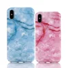 IMD process Soft TPU Luxury Marble mobile phone shell Covers For iPhone X