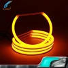 Switchback dual color white&amber 131mm led angel eyes for bmw e36 e46 projector car