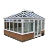 Top window decorative glass polycarbonate Winter Garden system proof house Made in China Luxurious Conservatory manufacturer